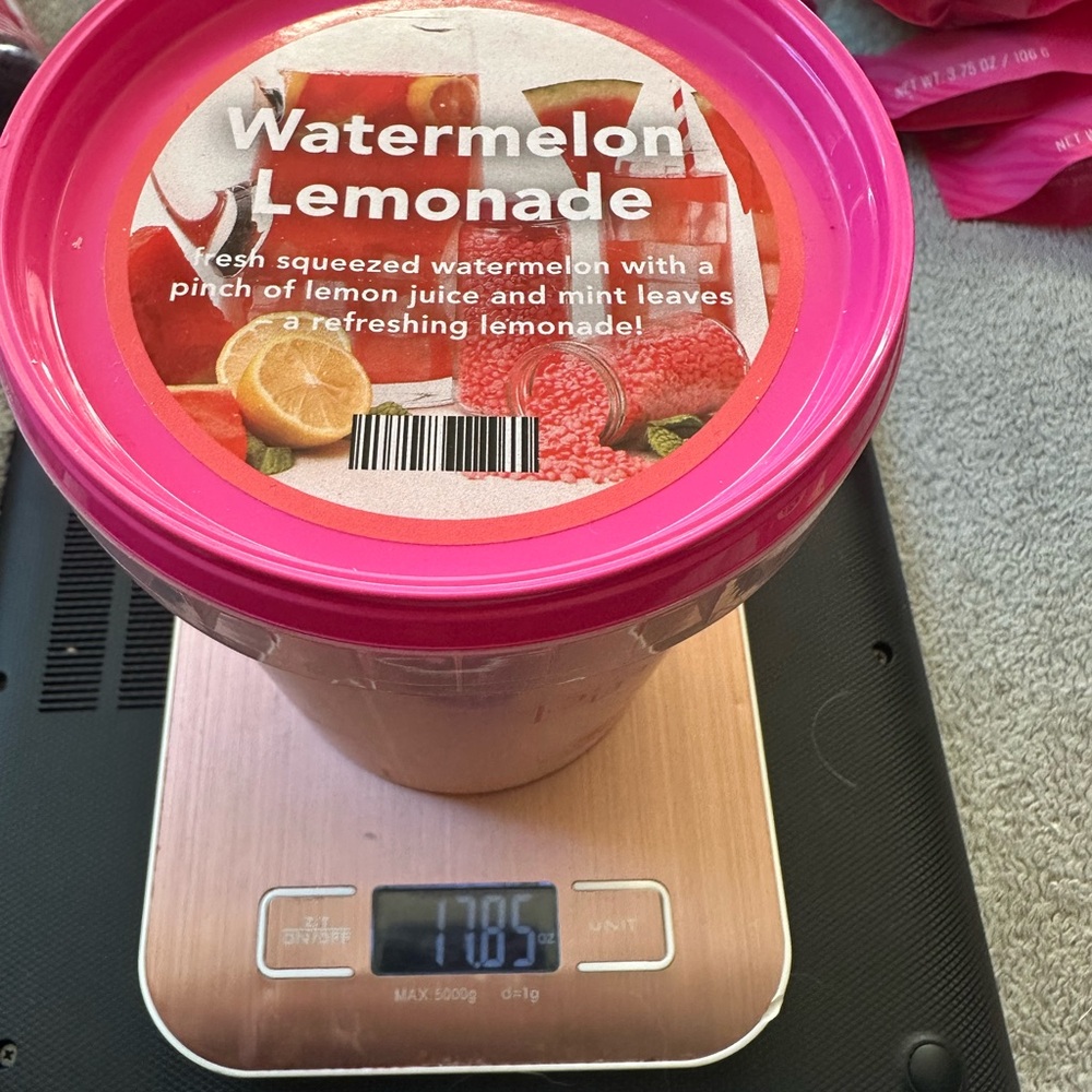 Watermelon Lemonade Pink Zebra Carton of Sprinkles
